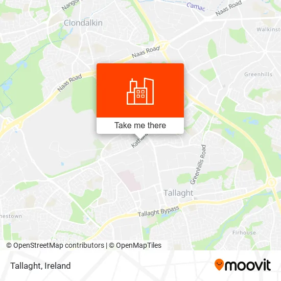 Tallaght map