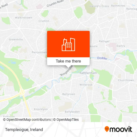 Templeogue map