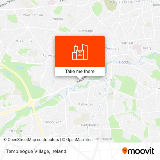 Templeogue Village map