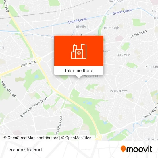 Terenure map