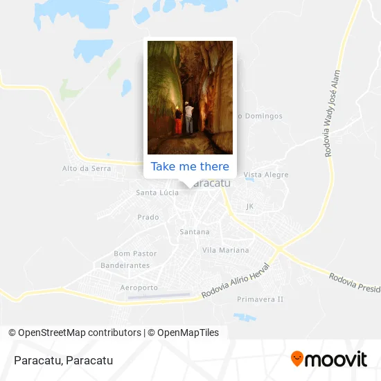 Paracatu map