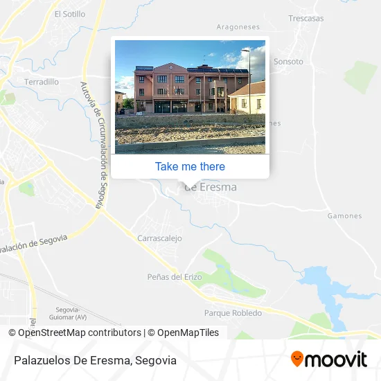 Palazuelos De Eresma map