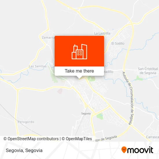 Segovia map