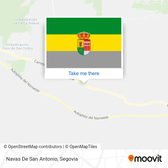 Navas De San Antonio map