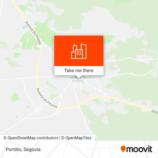 Portillo map
