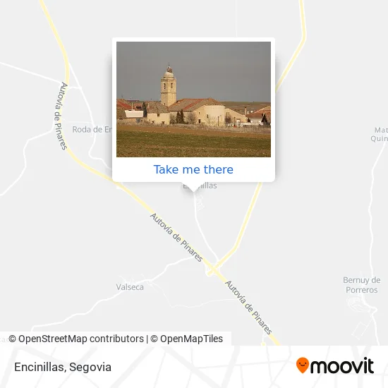 Encinillas map