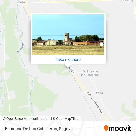 Espinosa De Los Caballeros map