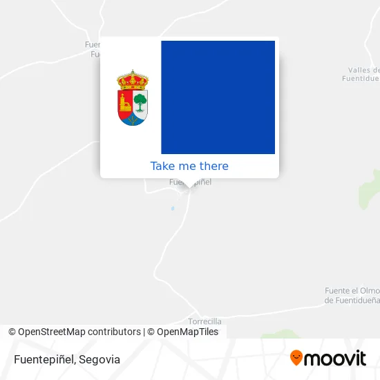 Fuentepiñel map