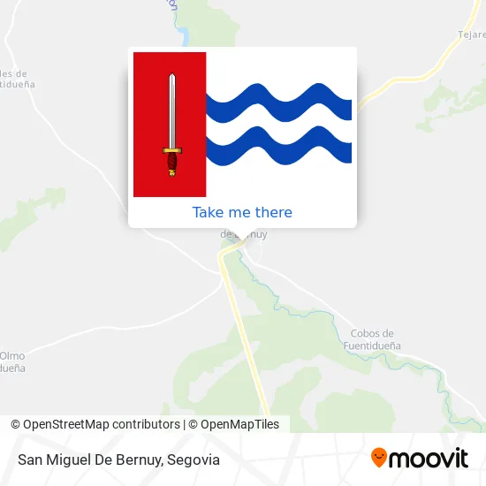 San Miguel De Bernuy map