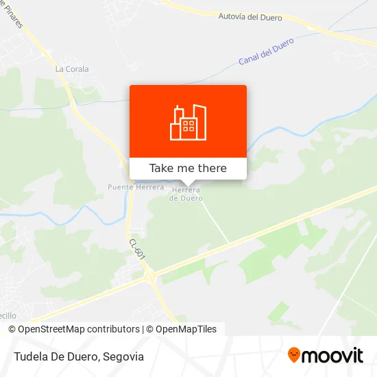 Tudela De Duero map