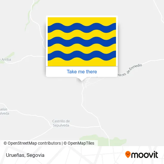 Urueñas map