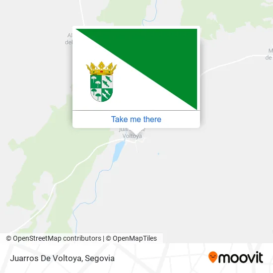 Juarros De Voltoya map