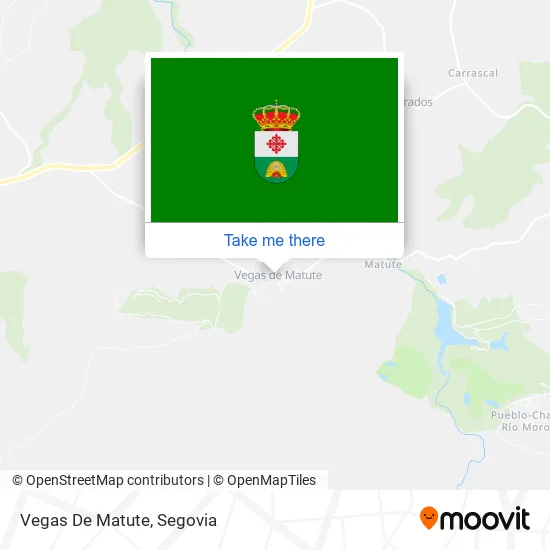 Vegas De Matute map