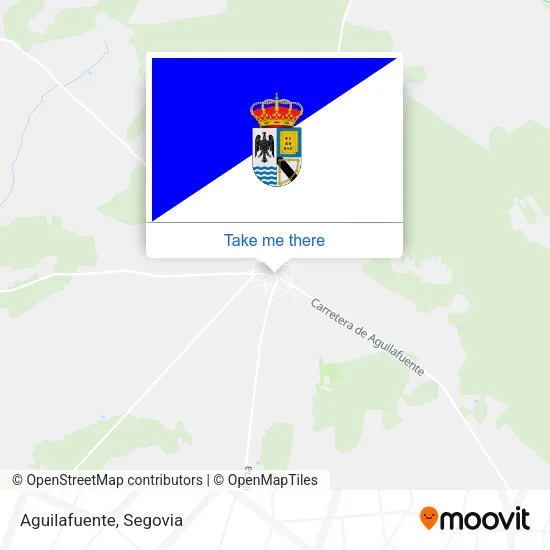 Aguilafuente map