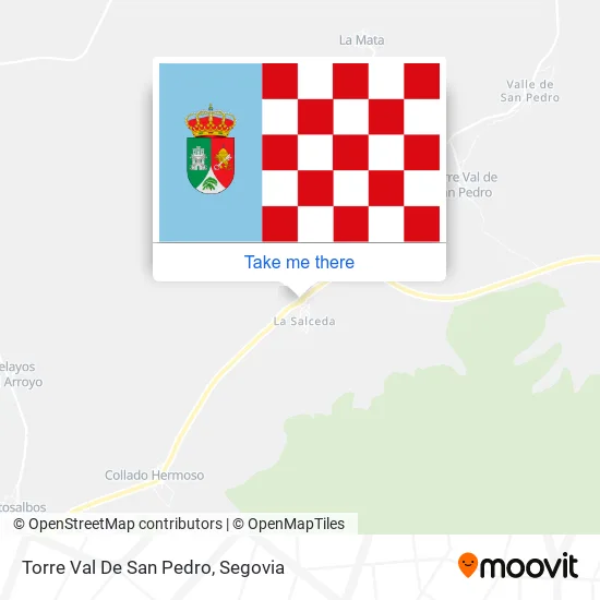 Torre Val De San Pedro map