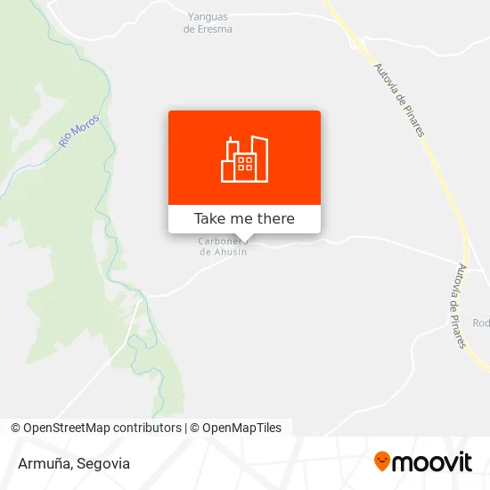 Armuña map