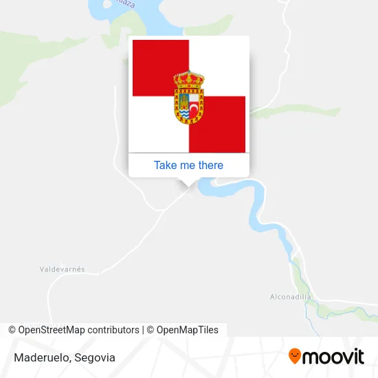 Maderuelo map