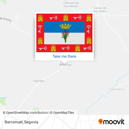 Bercimuel map