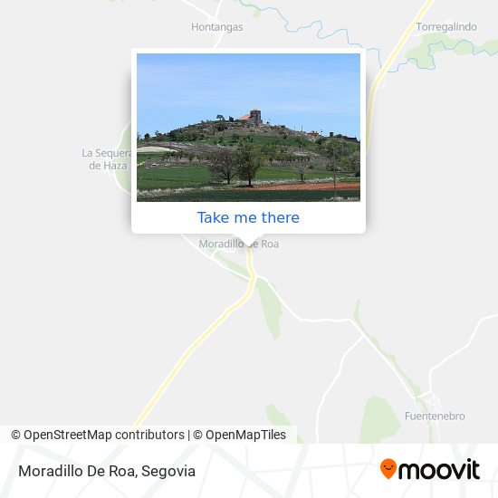 Moradillo De Roa map