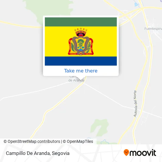 Campillo De Aranda map