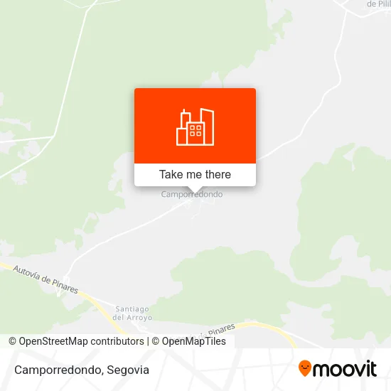 Camporredondo map