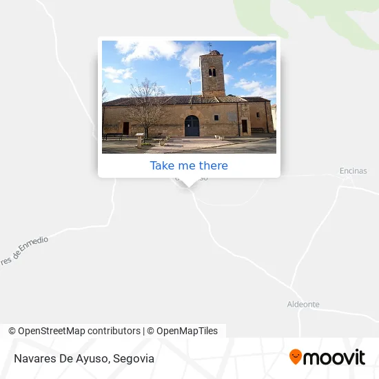 Navares De Ayuso map
