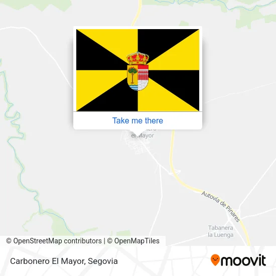 Carbonero El Mayor map