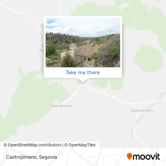 Castrojimeno map