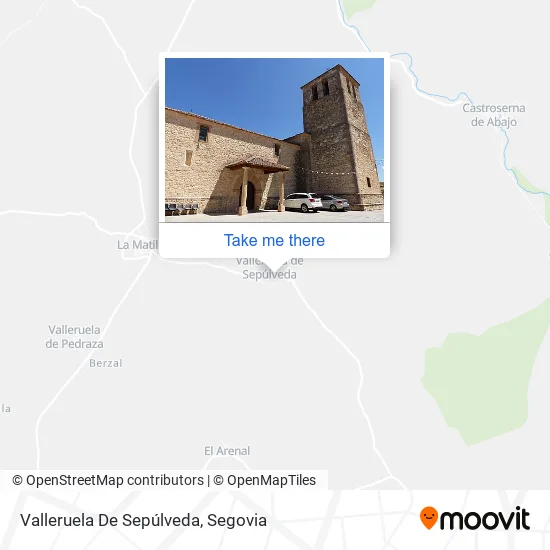 Valleruela De Sepúlveda map