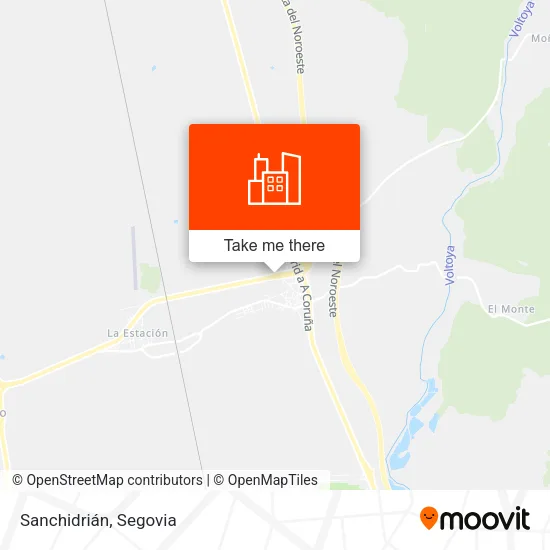 Sanchidrián map