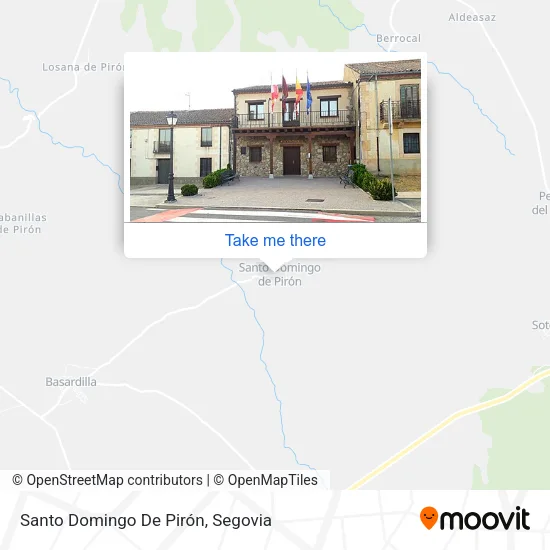 Santo Domingo De Pirón map