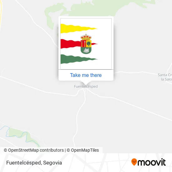 Fuentelcésped map