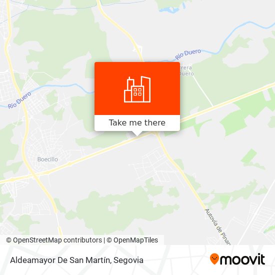 Aldeamayor De San Martín map