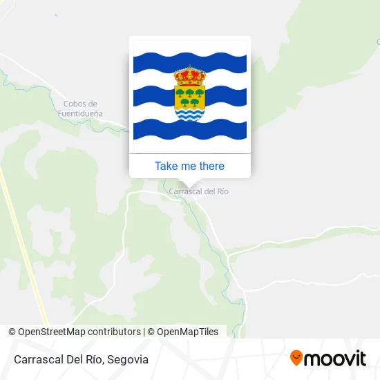 Carrascal Del Río map