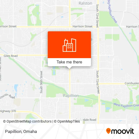 Papillion map
