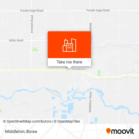 Middleton map