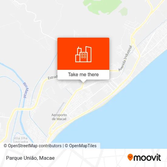 Parque União map