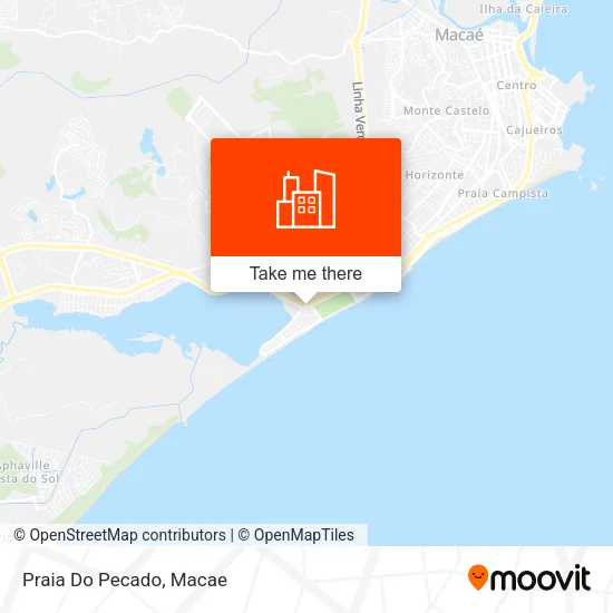 Praia Do Pecado map