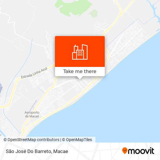 São José Do Barreto map