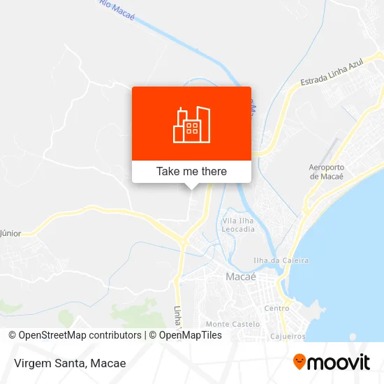 Virgem Santa map