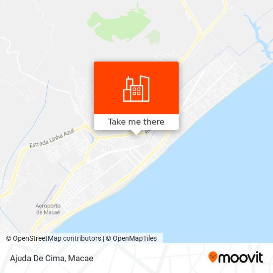 Ajuda De Cima map