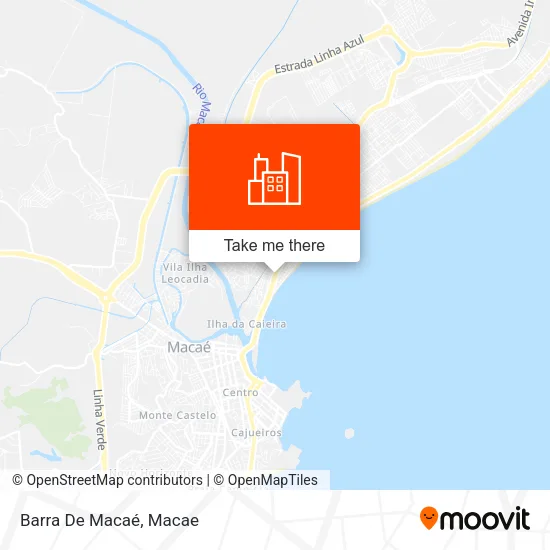 Barra De Macaé map