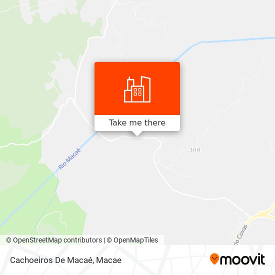 Cachoeiros De Macaé map