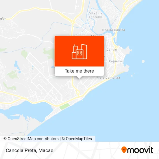 Cancela Preta map
