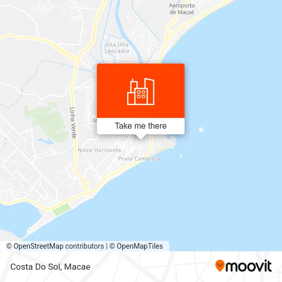Costa Do Sol map