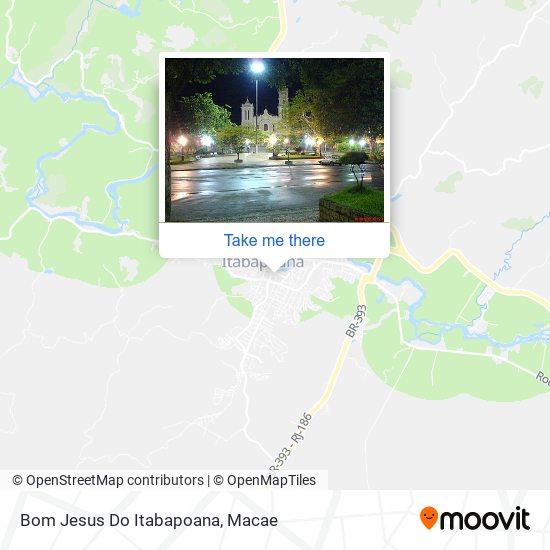 Bom Jesus Do Itabapoana map
