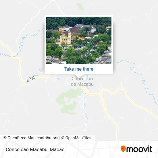 Conceicao Macabu map