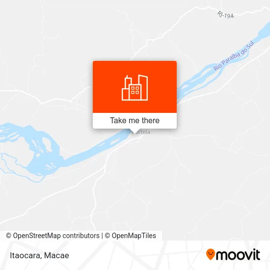 Itaocara map