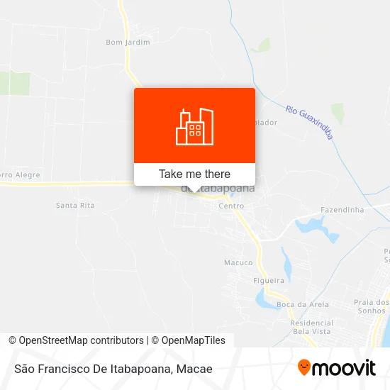 São Francisco De Itabapoana map