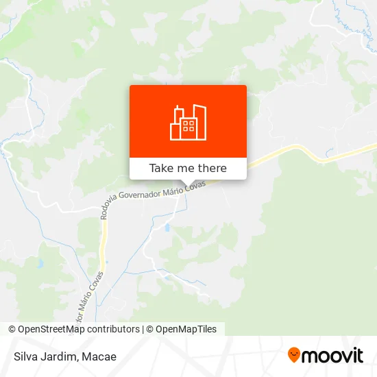Silva Jardim map